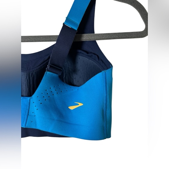 Brooks Dare scoopback Bra Blue Navy Size Small - Picture 7 of 9